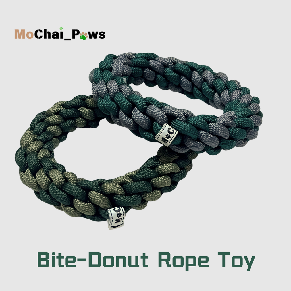 Bite-Donut Handmade Rope Toy